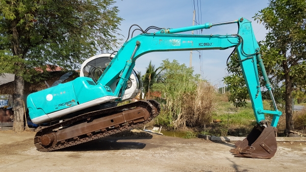 ขายด่วนรถแบ็คโฮKOBELCO-SK120MARK-5มาร์ไฟร์รถนอกเพิ่งนำเข้ามายังไม่เคยใช้งานในเมืองไทยเลย