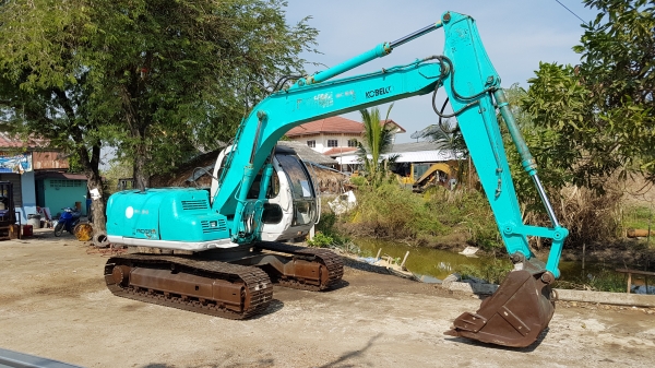 ขายด่วนรถแบ็คโฮKOBELCO-SK120MARK-5มาร์ไฟร์รถนอกเพิ่งนำเข้ามายังไม่เคยใช้งานในเมืองไทยเลย