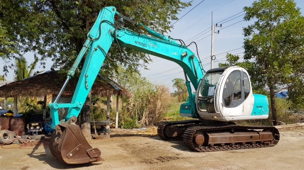 ขายด่วนรถแบ็คโฮKOBELCO-SK120MARK-5มาร์ไฟร์รถนอกเพิ่งนำเข้ามายังไม่เคยใช้งานในเมืองไทยเลย