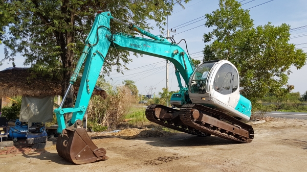 ขายด่วนรถแบ็คโฮKOBELCO-SK120MARK-5มาร์ไฟร์รถนอกเพิ่งนำเข้ามายังไม่เคยใช้งานในเมืองไทยเลย