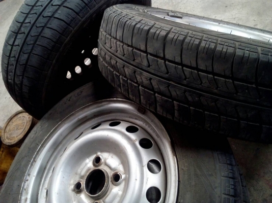 กะทะล้อพร้อมยาง ขอบ 14 ยาง 165/70R14 ชุด 4 ล้อ โทร.081-427-3941 กะทะล้อพร้อมยาง ขอบ 14 ยาง 165/70R14 ชุด 4 ล้อ โทร.081-427-3941