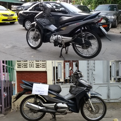 Honda Wave 110i AT หัวฉีด PGM FI สตาร์ทมือ จด2554 รถบ้าน มือเดียว วิ่ง10,xxx กิโล