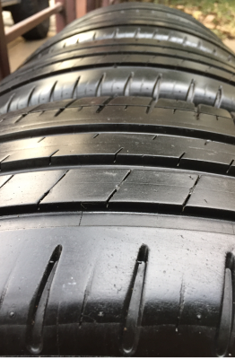 ยาง Michelin 215 45 17 ปี14 ดอกเต็ม ใช้ยาว ราคาไม่แพง