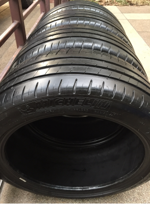 ยาง Michelin 215 45 17 ปี14 ดอกเต็ม ใช้ยาว ราคาไม่แพง