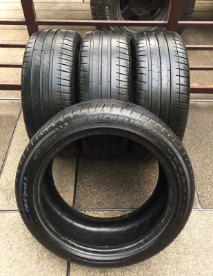 ยาง Michelin 215 45 17 ปี14 ดอกเต็ม ใช้ยาว ราคาไม่แพง