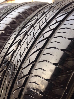 ยาง Bridgstone ep850 265-65-17 ปี 16 ครบชุด 4 เส้น 8500  สภาพสวยๆไม่บวมไม่กินข้าง ดอกยางเหลือเยอะเอาไปวิ่งกันใด้อีกยาวค่ะ