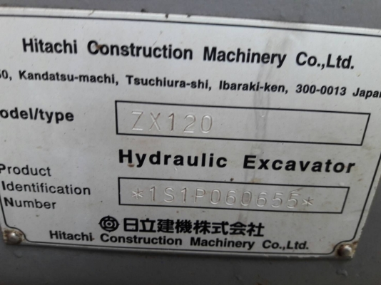 ขายค่ะ..HITACHI ZX120-1 รถสวยสภาพดี เดิมๆๆ เก่าญี่ปุ่นแท้...เอกสารอินวอยนำเข้า....พร้อมทำเล่ม...สนใจโทร 089-3818694 ดวงนภา ขายค่ะ..HITACHI ZX120-1 รถสวยสภาพดี เดิมๆๆ เก่าญี่ปุ่นแท้...เอกสารอินวอยนำเข้า....พร้อมทำเล่ม...สนใจโทร 089-3818694 ดวงนภา