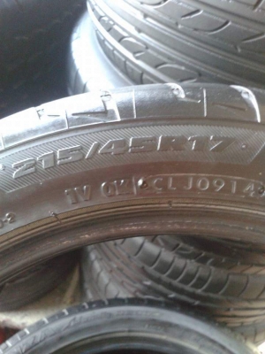 215/45R17 BRIDGESTONE ปี14 ชุด 4 เส้น tel. 081-427-3941 215/45R17 BRIDGESTONE ปี14 ชุด 4 เส้น tel. 081-427-3941