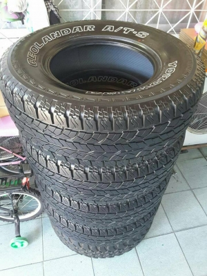 Yokohama AT-S ขนาด 265-70-16 สิ้นปี12 สวยๆ 1ชุด
