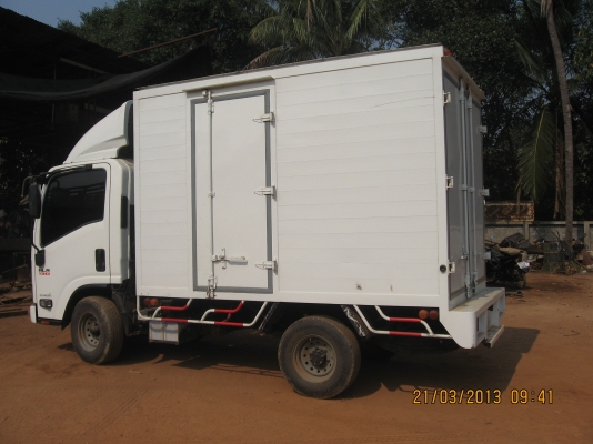 ขายตู้แห้ง สี่ล้อเล็ก