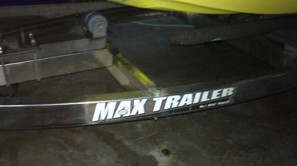 ขาย trailer ยี่ห้อ Max trailer ของ USA. สแตนเลสแท้ทั้งคัน