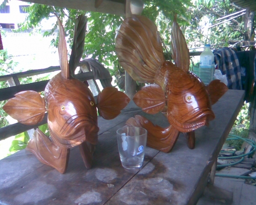 ปลาไม้สักทอง