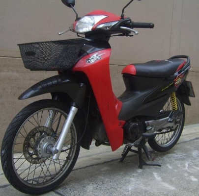 ขาย Honda Wave Z 100cc สีแดง ดำ จดทะเบียนปี49  พรบ.หมด ส.ค.56