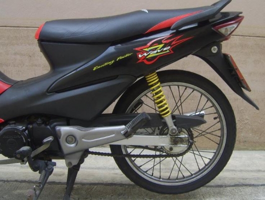 ขาย Honda Wave Z 100cc สีแดง ดำ จดทะเบียนปี49  พรบ.หมด ส.ค.56