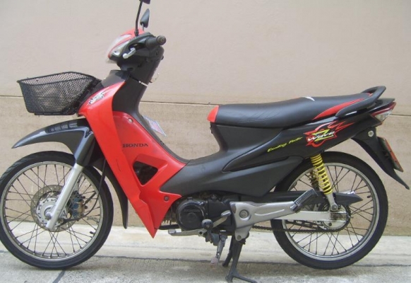 ขาย Honda Wave Z 100cc สีแดง ดำ จดทะเบียนปี49  พรบ.หมด ส.ค.56