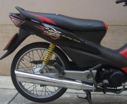 ขาย Honda Wave Z 100cc สีแดง ดำ จดทะเบียนปี49  พรบ.หมด ส.ค.56