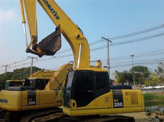 ขาย  KOMATSU  PC200-7  เอกสารชุดแจ้งจำหน่าย