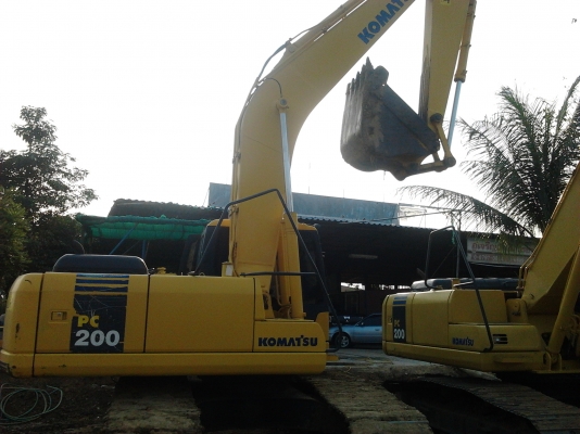 ขาย  KOMATSU  PC200-7  เอกสารชุดแจ้งจำหน่าย