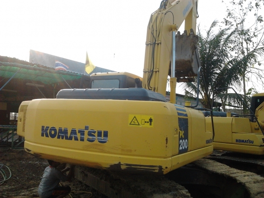ขาย  KOMATSU  PC200-7  เอกสารชุดแจ้งจำหน่าย