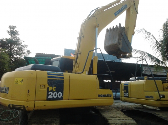 ขาย  KOMATSU  PC200-7  เอกสารชุดแจ้งจำหน่าย