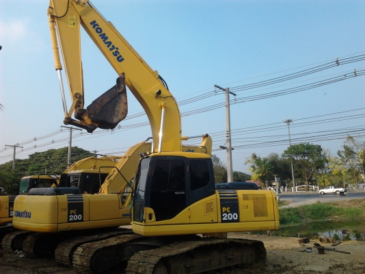 ขาย  KOMATSU  PC200-7  เอกสารชุดแจ้งจำหน่าย