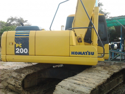 ขาย  KOMATSU  PC200-7  เอกสารชุดแจ้งจำหน่าย