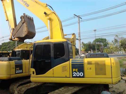 ขาย  KOMATSU  PC200-7  เอกสารชุดแจ้งจำหน่าย