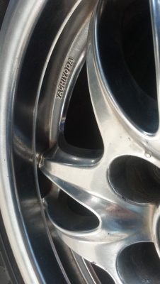 แม็กก้านยก สีคอมเมี่ยม งานยาชิโยดะ ขอบ 15 ห้ารูร้อยสิบสี่ พร้อมยางถูกๆ