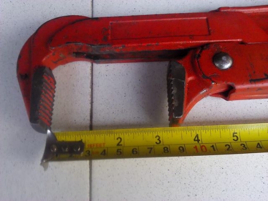 ประแจคอม้าปากกว้างวัดได้ 3 นิ้วกว่าแข็งแรงขิ้นรูปแบบchrome vanadium