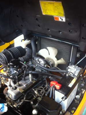 ขาย ฟอล์คลิฟท์ 1.5 ตัน TOYOTA 7FG15 LPG ระบบเดียว นำเข้าจากญี่ปุุ่น