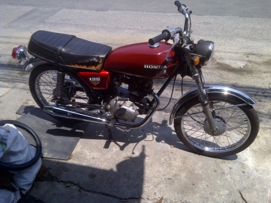 ขาย CG110 สีแดง ทะเบียนโอน ราคาพิเศษ 18000 บาท