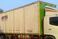 ขายตู้แห้ง10บานไม่มีเสากลาง ยาว7.50เมตร ใช้งานมา4ปี กว่า