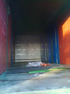 ขายตู้แห้ง10บานไม่มีเสากลาง ยาว7.50เมตร ใช้งานมา4ปี กว่า