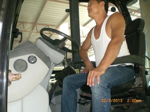 แบ็คโฮ ตักหน้าขุดหลัง CAT 422E  4WD เก่านอก