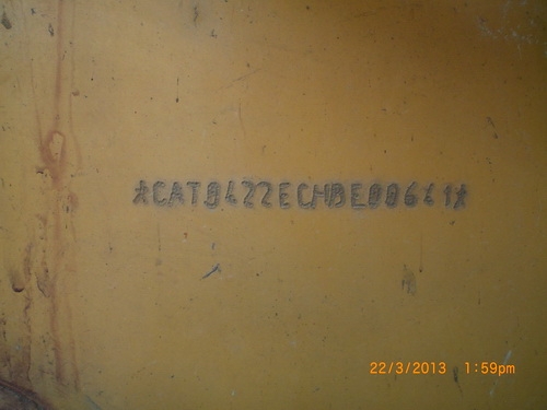 แบ็คโฮ ตักหน้าขุดหลัง CAT 422E  4WD เก่านอก