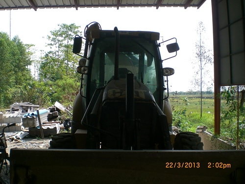 แบ็คโฮ ตักหน้าขุดหลัง CAT 422E  4WD เก่านอก