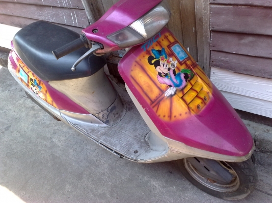 ขายhonda tact รถจอดนานขายตามสภาพ