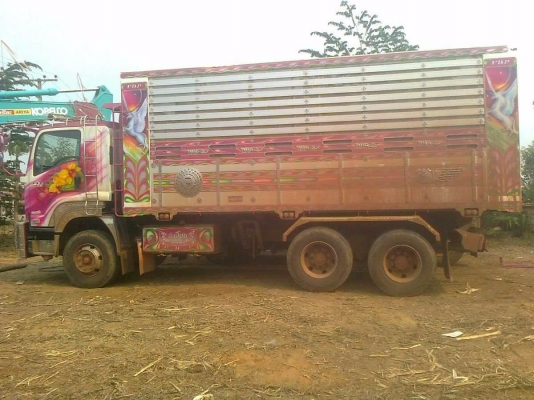 ISUZU DECA FXZ 360 HP ปลายปี 55 รถพ่วงแม่+ลูก (สีหวานเย็น) สวยจัดทั้งแม่ทั้งลูก กระบะดั๊มพ์มิเนียมคอกสูงเกษตรของอู่เปี๊ยกบ้านโป่ง ลูก 3 คานความยาว 7 เมตร สวยใหม่ทั้งแม่ทั้งลูก ช่วงล่างเต็มพร้อมบรรทุกพร้อมใช้งานได้เลยครับ