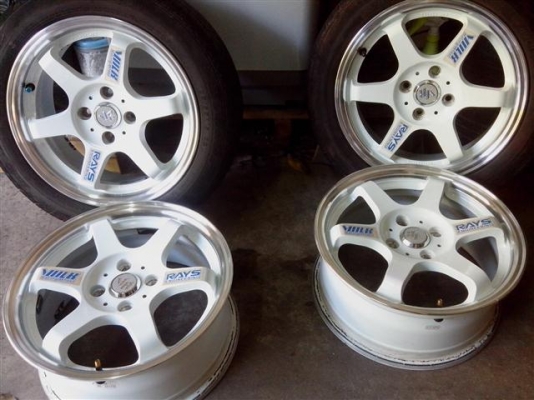 ขายแม๊กซ์  TE37 ก้านยก ขอบ 15 Made in Japan