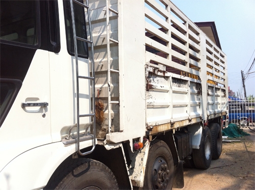 ฝากขาย HINO PROFIA รถพ่วง 24 ล้อ แม่2คานหน้า ลูก3คานแท้ยาว 7 เมตร ปี52