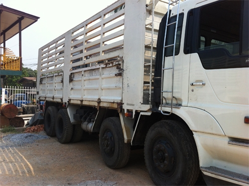 ฝากขาย HINO PROFIA รถพ่วง 24 ล้อ แม่2คานหน้า ลูก3คานแท้ยาว 7 เมตร ปี52