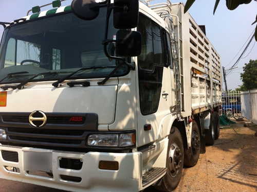 ฝากขาย HINO PROFIA รถพ่วง 24 ล้อ แม่2คานหน้า ลูก3คานแท้ยาว 7 เมตร ปี52