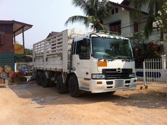 ฝากขาย HINO PROFIA รถพ่วง 24 ล้อ แม่2คานหน้า ลูก3คานแท้ยาว 7 เมตร ปี52