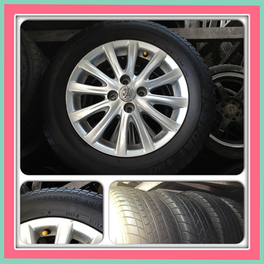 ขายแม็กมือ2 NEW VIOS 12 ก้าน ขอบ 15 4/100 +ยาง ราคา 8,900 บาทถูก