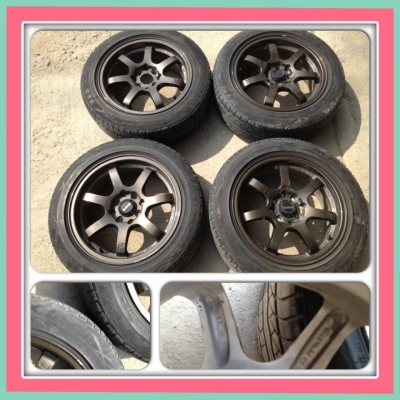 ขายแม็กซ์มือ2 ลาย Gram lightขอบ15 4รู100 + ยาง 6,500 บาทถูก