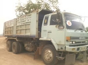 ขายรถ10ล้อ2เพลาดั้ม ISUZU ROCKY 195 นางฟ้าแท้ เดิมๆทุกอย่าง รถสภาพดีมากเลย