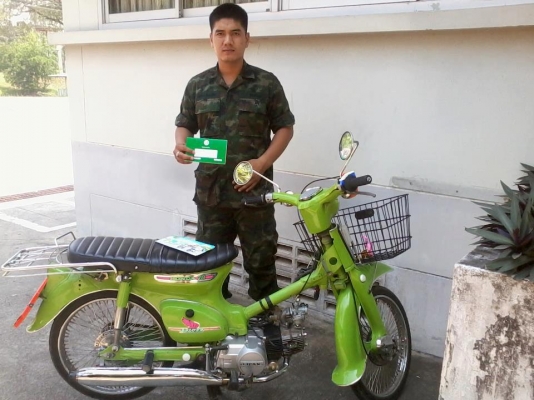 C90 lian110สตาร์ตมือ ทบ.สค56+ชุดโอนลอย