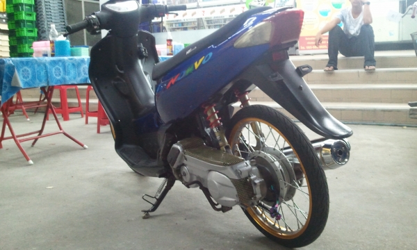 +++++ ขาย นูโว (ตัวเก่า) สีน้ำเงิน สภาพแจ๋มๆ พร้อมใช้ ราคา17500 บาท