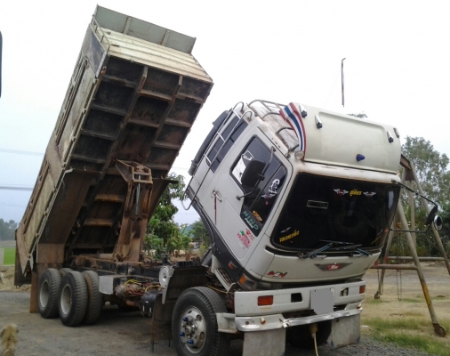 HINO FM 3 M NLD ปี 39 สวย เดิม บาง ดัมพ์สามมิตรลอนเฉียง งามๆมาแล้ว (ทีมงานรถคุณภาพ) รูปเพียบ