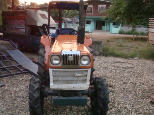 รถไถคูโบต้า 2 เพลา มีผานพรวน 1 ชุด L1802DT